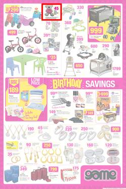 Game : Birthday Savings (7 May - 13 May 2014), page 7