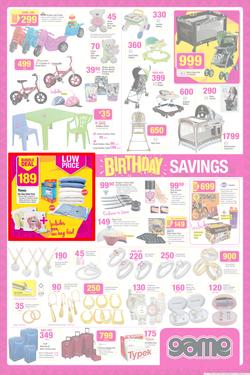 Game : Birthday Savings (7 May - 13 May 2014), page 7