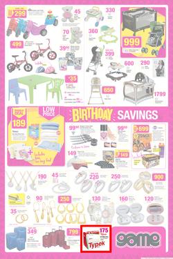 Game : Birthday Savings (7 May - 13 May 2014), page 7