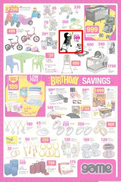 Game : Birthday Savings (7 May - 13 May 2014), page 7