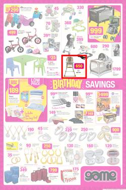 Game : Birthday Savings (7 May - 13 May 2014), page 7