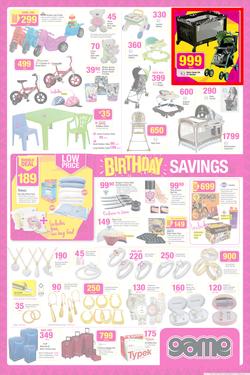 Game : Birthday Savings (7 May - 13 May 2014), page 7