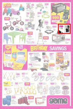 Game : Birthday Savings (7 May - 13 May 2014), page 7
