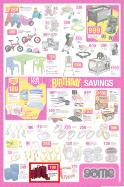 Game : Birthday Savings (7 May - 13 May 2014), page 7