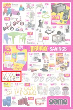 Game : Birthday Savings (7 May - 13 May 2014), page 7