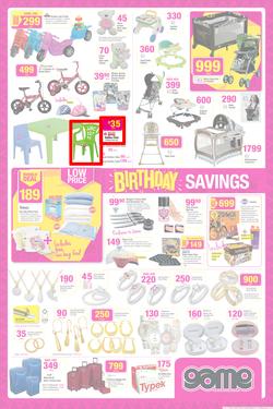 Game : Birthday Savings (7 May - 13 May 2014), page 7