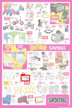 Game : Birthday Savings (7 May - 13 May 2014), page 7