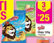 Simba Chips-3 x 125g