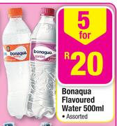 Bonaqua Flavoured Water-5 x 500ml