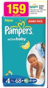 Pampers Active Baby Per Pack