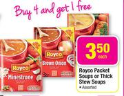 Royco Packet Soups Or Thick Stew Soups Each