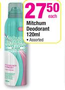 Mitchum Deodorant-120ml
