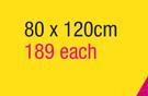 Assorted Rugs-80 x 120cm Each
