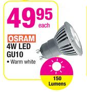 Osram 4W LED GU10-Each
