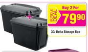 Delta Storage Box-2x30Ltr