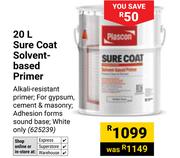 Plascon 20L Sure Coat Solvent Based Primer