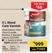 Plascon 1L Wood Care Varnish Suede & Gloss