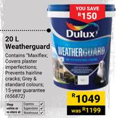 Dulux 20L Weatherguard