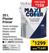 Dulux 20L Maxi Cover Plaster Primer