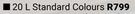 Fired Earth 20L Walls & Ceilings (Standard Colours)