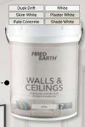 Fired Earth 20L Walls & Ceilings (Standard Colours)