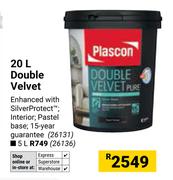 Plascon 20L Double Velvet