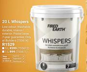 Fired Earth 20L Whispers