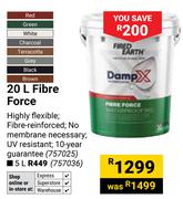 Fired Earth 5L Fibre Force