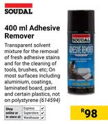 Soudal Adhesive Remover 614594-400ml