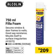 Alcolin Filla Foam 415072-750ml