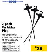 Edge 3-Pack Cartridge Plug 850006897