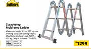 Builders Steadystep Multi-Step Ladder 786312