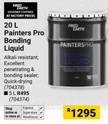 Fired Earth Painters Pro Bonding Liquid 704378-20Ltr
