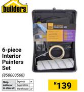 Builders 6-Piece Interior Painters Set 850000560
