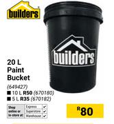 Builders Paint Bucket (10Ltr) 670180