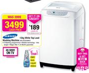 Samsung 13kg White Top Load Washing Machine WA13F5S2UWW/F