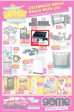 Game : Birthday Savings (14 May - 20 May 2014), page 1