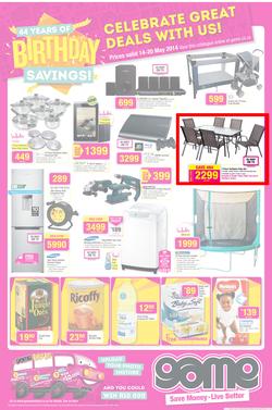 Game : Birthday Savings (14 May - 20 May 2014), page 1
