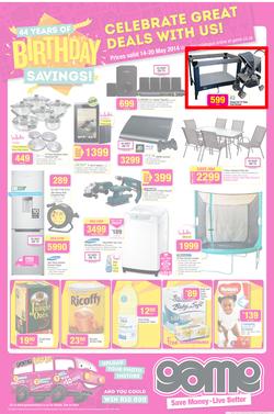 Game : Birthday Savings (14 May - 20 May 2014), page 1