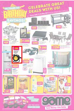 Game : Birthday Savings (14 May - 20 May 2014), page 1