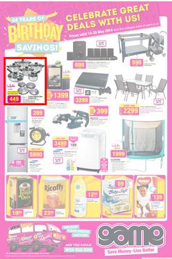 Game : Birthday Savings (14 May - 20 May 2014), page 1