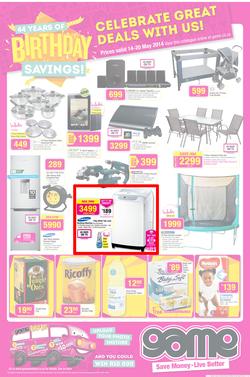 Game : Birthday Savings (14 May - 20 May 2014), page 1