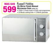 Russell Hobbs 20L Mirror Finish Manual Micowave Oven RHMA-20L