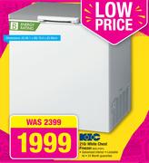Kic 210L White Chest Freezer KCG 
