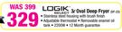 Logik 3L Oval Deep Fryer DF-23