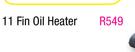 Logik 11 Fin Oil Heater 