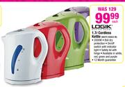 Logik 1.7L Cordless Kettle Each WHITE RS603-W