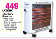 Logik 4 Bar Quartz Heater CQ09