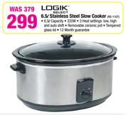 Logik 6.5L Stainless Steel Slow Cooker RS-1107