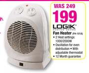 Logik Fan Heater FH-101A